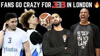 BIG BALLER BRAND LONDON TAKEOVER! LAVAR, LAMELO, LIANGELO BALL - HG VLOG EP.6 #BBBLondon