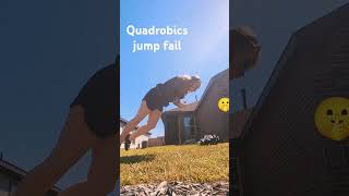 Quads jump fail #quadrobics #quadsjump #furry #theriansupporter #theriansarevalid #antizoo