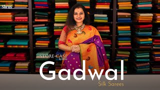 Store-Case - Gadwal Silk Sarees by Shrus