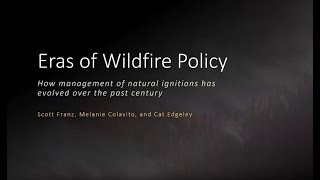 Policy & Managed Fire