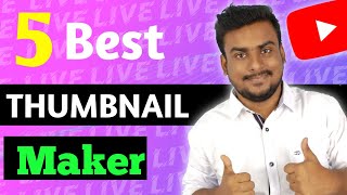 5 Best YouTube Thumbnails Making Apps for mobile 2023- Best Thumbnail Maker For Youtube | beginner