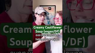 The Dreamiest Vegan Cauliflower Soup (SOUPtember Day 18!) Recipe⬇️ #soup #recipe  #veganrecipes