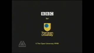 BBC - The Open University End Boards - 2001 And 2003