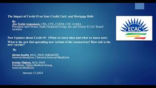 The Impact of Covid-19 on Your Credit Card  and Mortgage Debt; New Updates about Covid-19