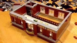 Lego Town Hall 10224 Time Lapse Build