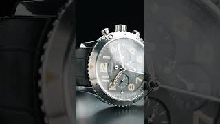 Breguet Type XXI 42mm fly back chronograph in stainless steel with an exhibition case back. #watch