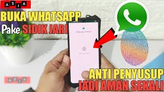 CARA MENGAKTIFKAN KUNCI SIDIK JARI DI APLIKASI WHATSAPP - FINGERPRINT WHATSAPP