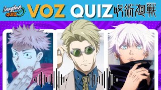 Adivina el Personaje de Jujutsu Kaisen POR SU VOZ  🔊👔 / Quiz de Anime