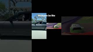 Cars mc queen real life vs cartoon