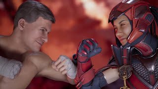 Mortal Kombat 1 Jean Claude Van Damme vs Sektor