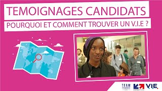 Des candidats nous expliquent pourquoi choisir le V.I.E et comment trouver une mission