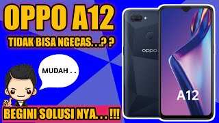 SERVIS HP OPPO A12 TIDAK BISA DI CAS/ NOT CHARGING/ KONEKTOR CAS RONTOK