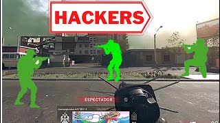 ESPECTEAMOS A UN EQUIPO DE HACKERS (PUERCOS, RATAS) QUE NOS MATARON - Call of Duty Warzone