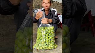 This is how fruits are preserved in China. #shortsvideo #facts