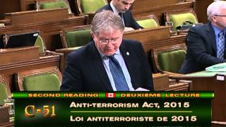 Jack Harris, M.P. Speech on Anti-Terrorism Act 2015 (C-51)