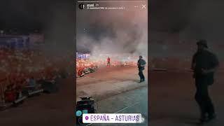 Anuel rompe concierto España Asturias