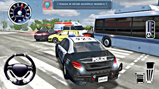 police sim 2022 Mercedes Benz classe e car driving games simulator 3d