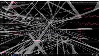 LEKSHA using SONIC PI + VVVV visuals