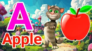 Phonics Song with TWO Words - A For Apple - ABC Alphabet Songs with Sounds for Children