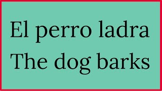 50 FRASES en PRESENTE SIMPLE para APRENDER INGLÉS