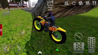 Off-road Outlaws Motocross Race 1 Player Mud Racing Motorcycle Stunt Bike Gameplay