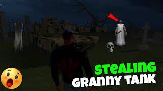 STEALING GRANNY TANK 😨 INDIAN BIKE DRIVING 3D