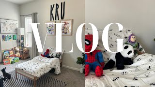 kru's big boy bed! - ikea trip, meatballs & call me bob the builder