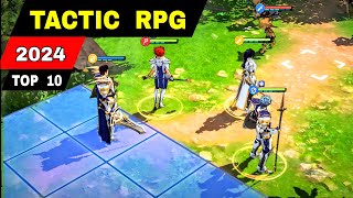 Top 10 Best TACTICAL RPG Games Mobile iOS 2024 | Best SRPG games TACTIC TURN BASED for mobile 2024