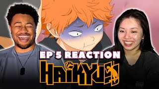 THE ANXIETY'S HITTING! | *Haikyuu!!* Ep 5 (FIRST TIME REACTION)