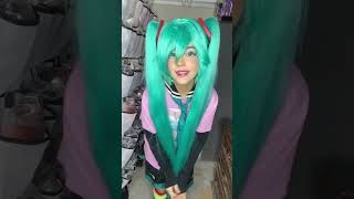 GRWM 🩵 Hatsune Miku #hatsunemiku #vocaloid #miku