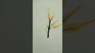 Beautiful wall painting    గీయడం ఎలా || #viral #ytshorts