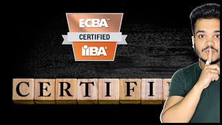 ECBA Passing Criteria - Get Certified Business Analyst!