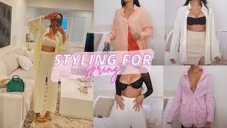 READY FOR SPRING! CLOTHING TRY ON + STYLING | NICOLE ELISE