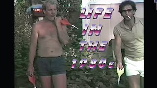 Lawn Darts and Cigarettes | 1980s Backyard BBQ | VHS home video