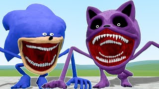 NEW CATNAP TAPES VS SONIC TAPES in Garry's Mod!