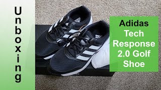 Adidas Tech Response 2.0 Golf Shoe Unboxing and First Impressions