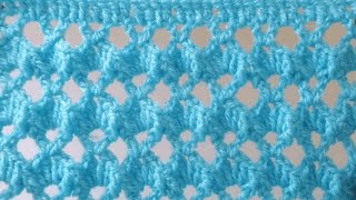 Easy and Quick Two Row Repeat Baby Blanket ||Beginner Crochet Afghan  Pattern Episode 162