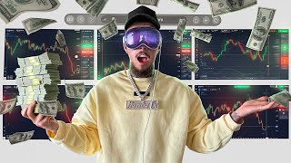 Using The Apple Vision Pro To Make Millions Trading!