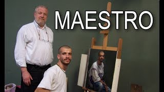 Exclusive Interview with Master Painter Michael John Angel. Cesar Santos vlog 058