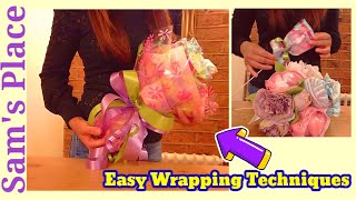 How To Gift Wrap Bouquet