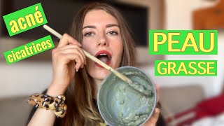 DIY | RECETTE MASQUE VISAGE FAIT MAISON PEAU GRASSE, ACNÉIQUE | ATTENUE LES CICATRICES