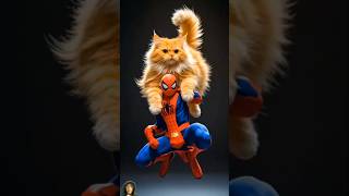 kucing anggora Spiderman #shorts