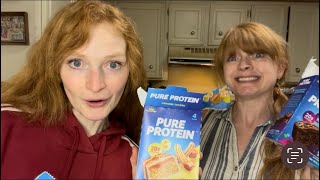 PURE PROTEIN BAR REVIEW | NEW FLAVORS | GALACTIC BROWNIE AND CARAMEL CHURRO