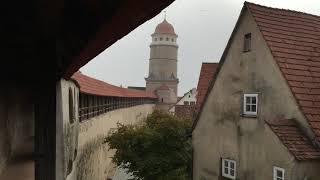 Walking Medieval Walls in Nördlingen, Germany