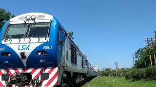 tren línea San Martín estación San Miguel