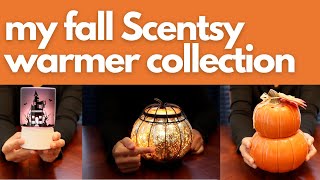 Scentsy Warmers ~ Take a look at my collection of fall & Halloween warmers from Scentsy!