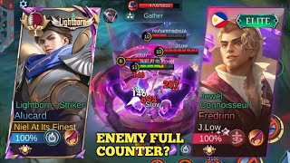 ALUCARD MET PRO ANNOYING FRANCO WITH FULL COUNTER ENEMIES | WHO WIL WIN? MUST WATCH | MLBB