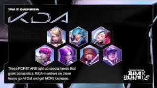 Claiming second place, K/DA units showed skill in a easy match until the end.