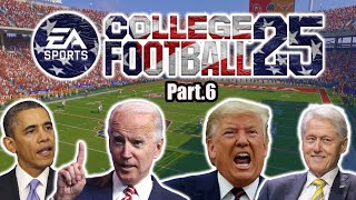 Presidents Play College Football 25!!! (Election Night Game!!)