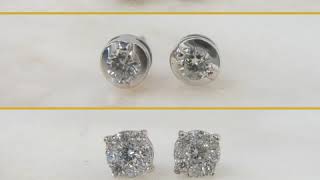 NEW Diamond Earrings - Salerno Pawn and Jewelry